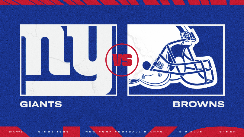 Giants vs. Browns