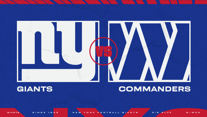Giants vs. Commanders