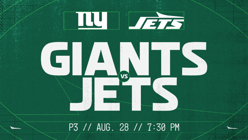 More Info for PRE: Jets vs. Giants