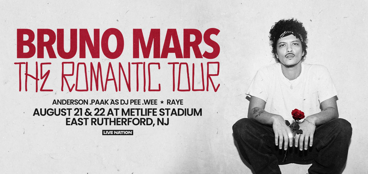 More Info for Bruno Mars "The Romantic Tour" 