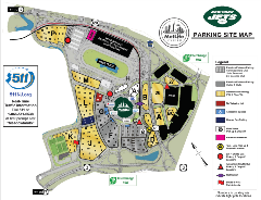 Jets 2021 Parking Map