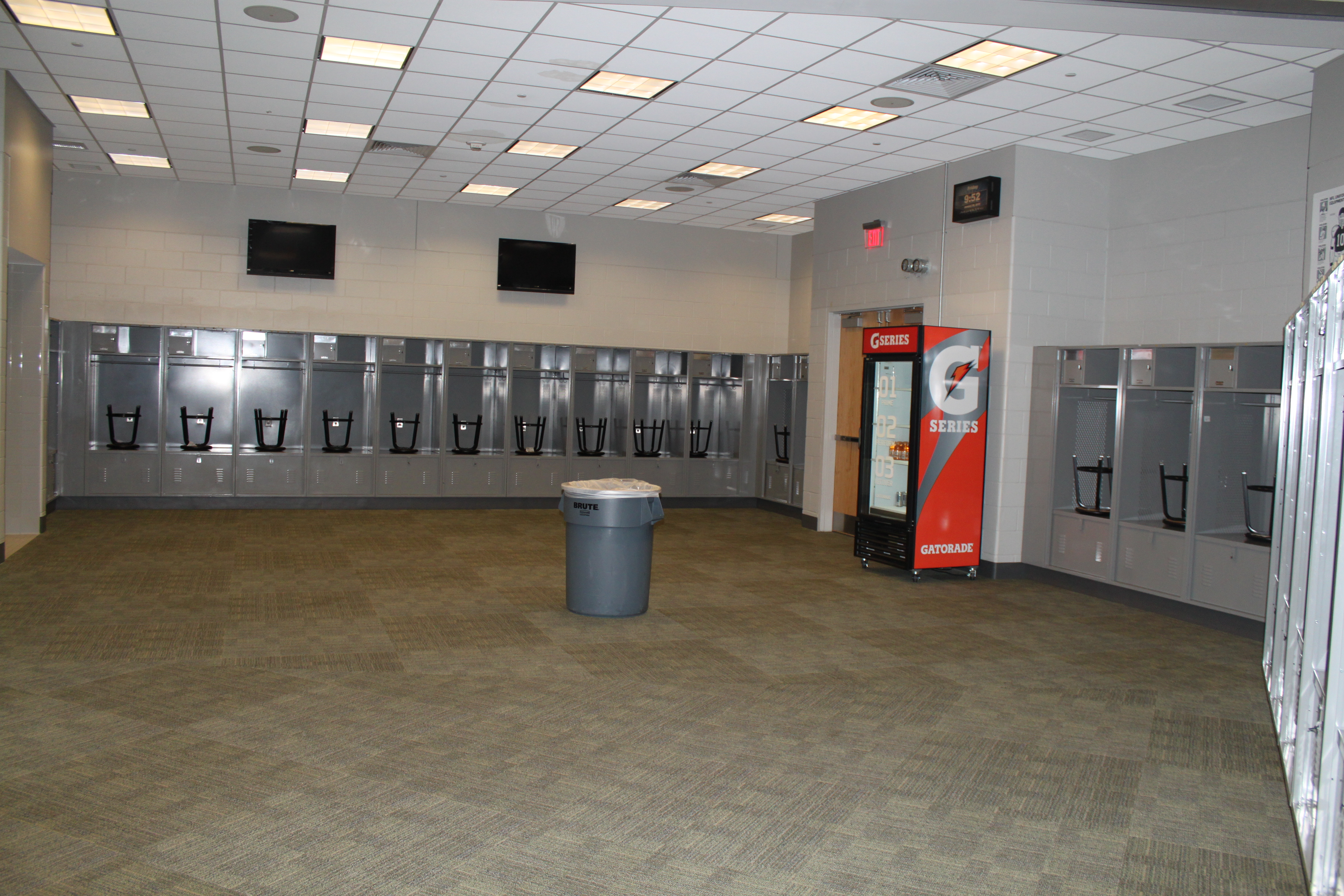 Visitors Locker Rooms